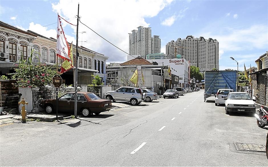 Brief caption: Tye Sin Street in Penang.  (Charles Mariasoosay - 09/10/2013)